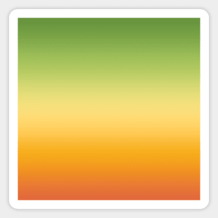 Ombre Lemon, Lime and Orange Summer Tropical Gradient Magnet